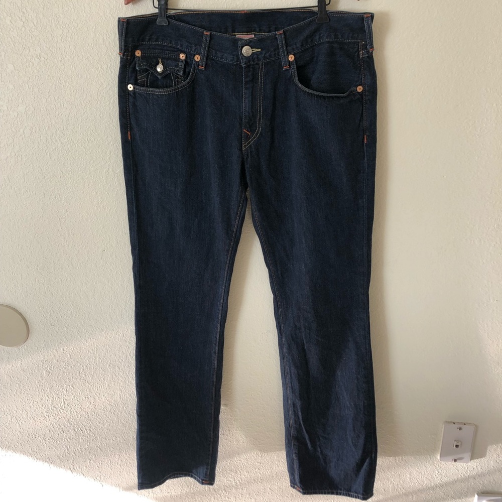 True Religion Men’s Straight Leg Size:36X33